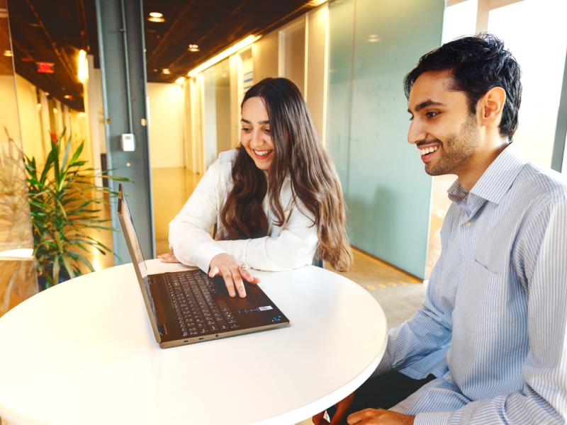 Twins Alsa Khan '25 and Muhammad Jee explain how their AI platform, Mr. EzPz, could help to make artificial intelligence more reliable for students as well as educators.