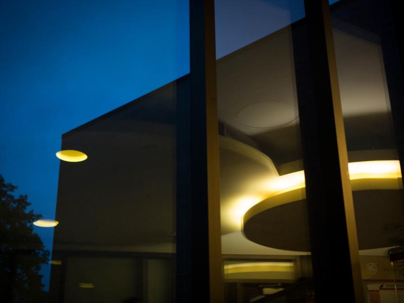 Evening on Campus